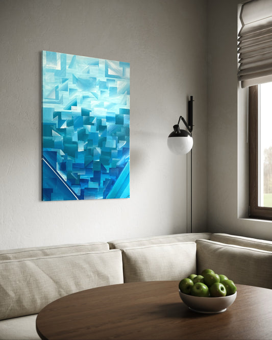 Canvas Print : "Blue Horizon"