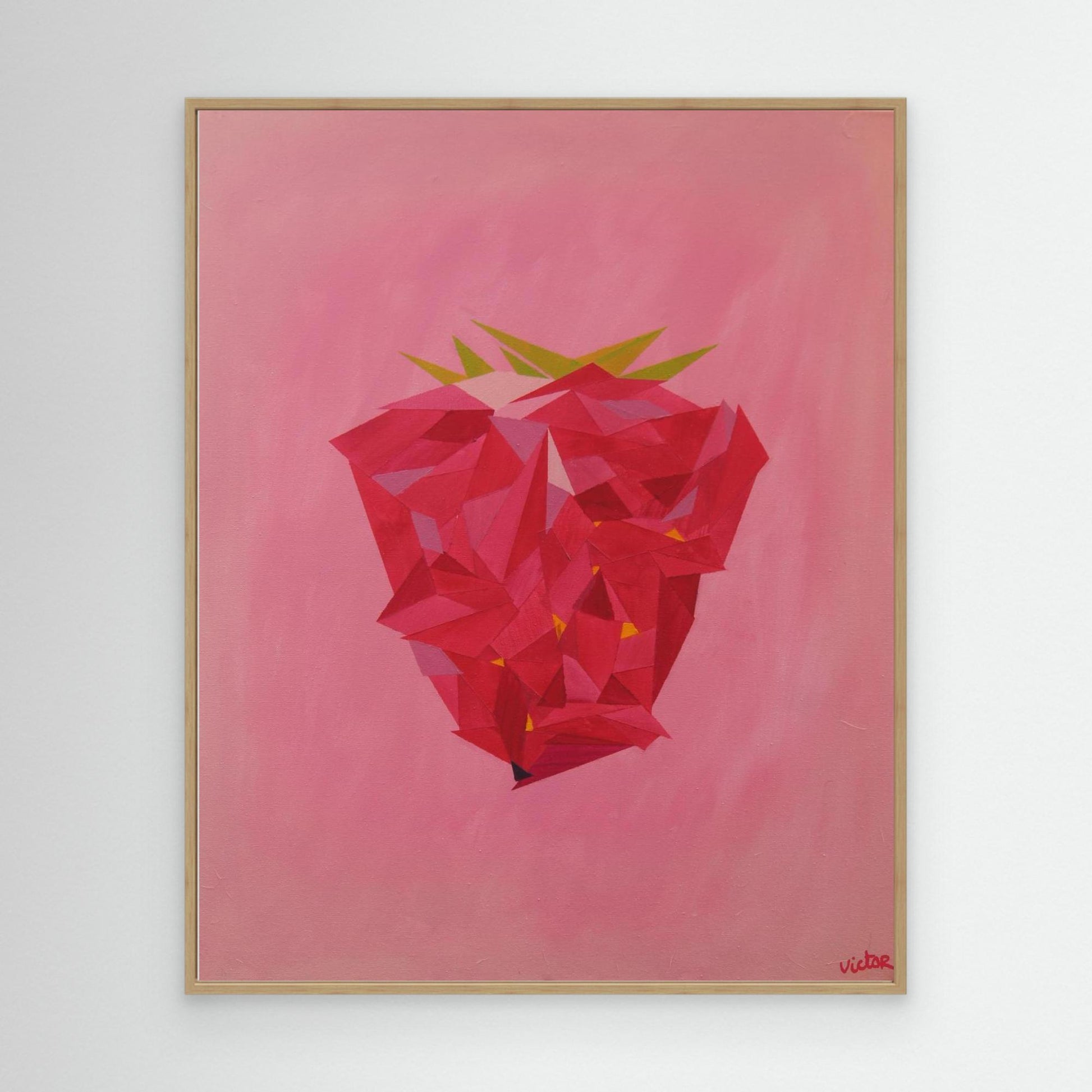 Canvas Print: "Strawberry"