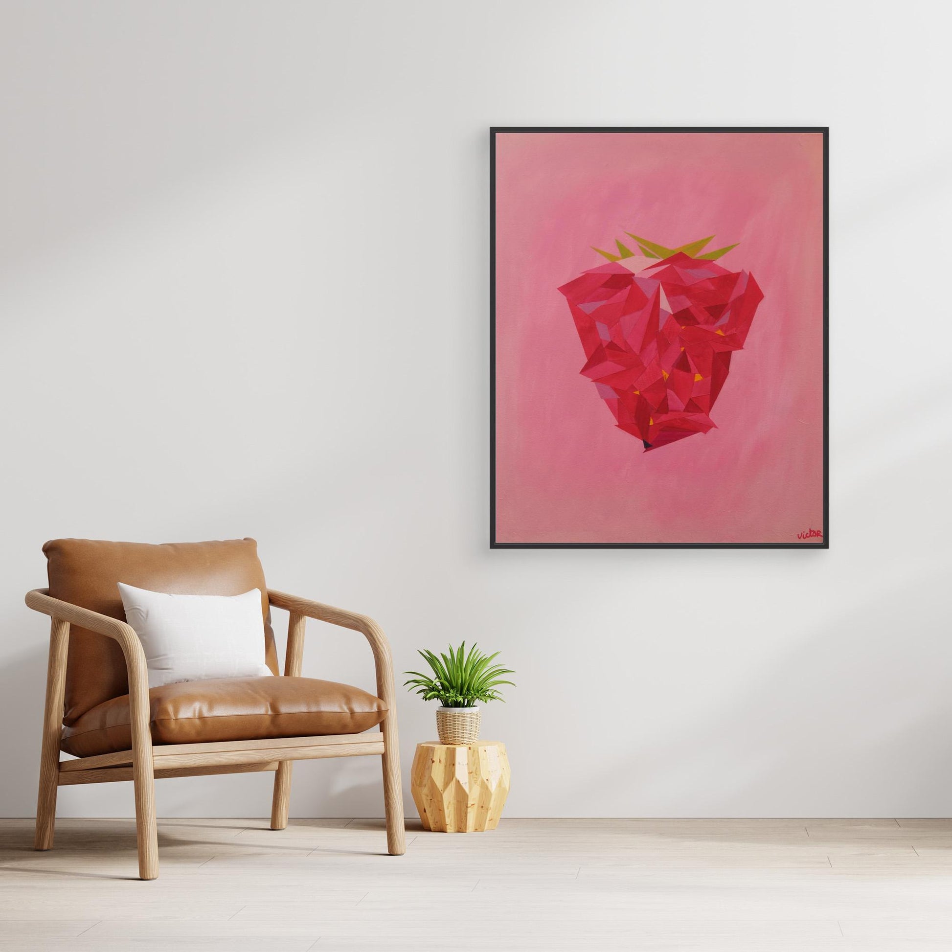 Canvas Print: "Strawberry"