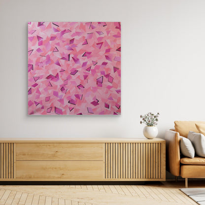 Canvas Print: "50 shades of Pink"