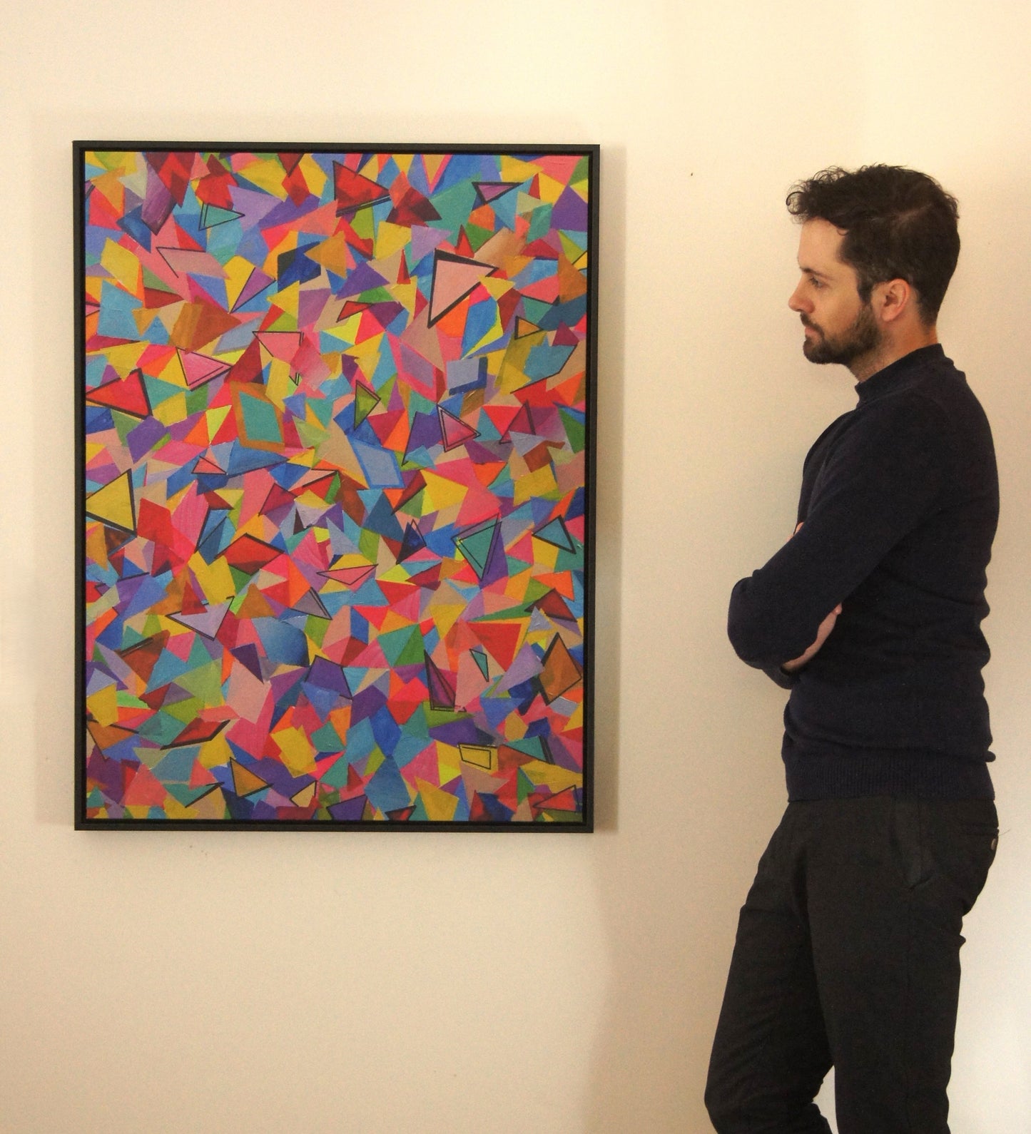 Canvas Print: "Walk along the quay"