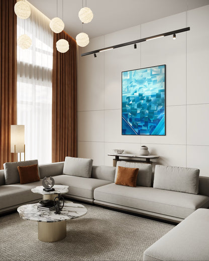 Canvas Print : "Blue Horizon"