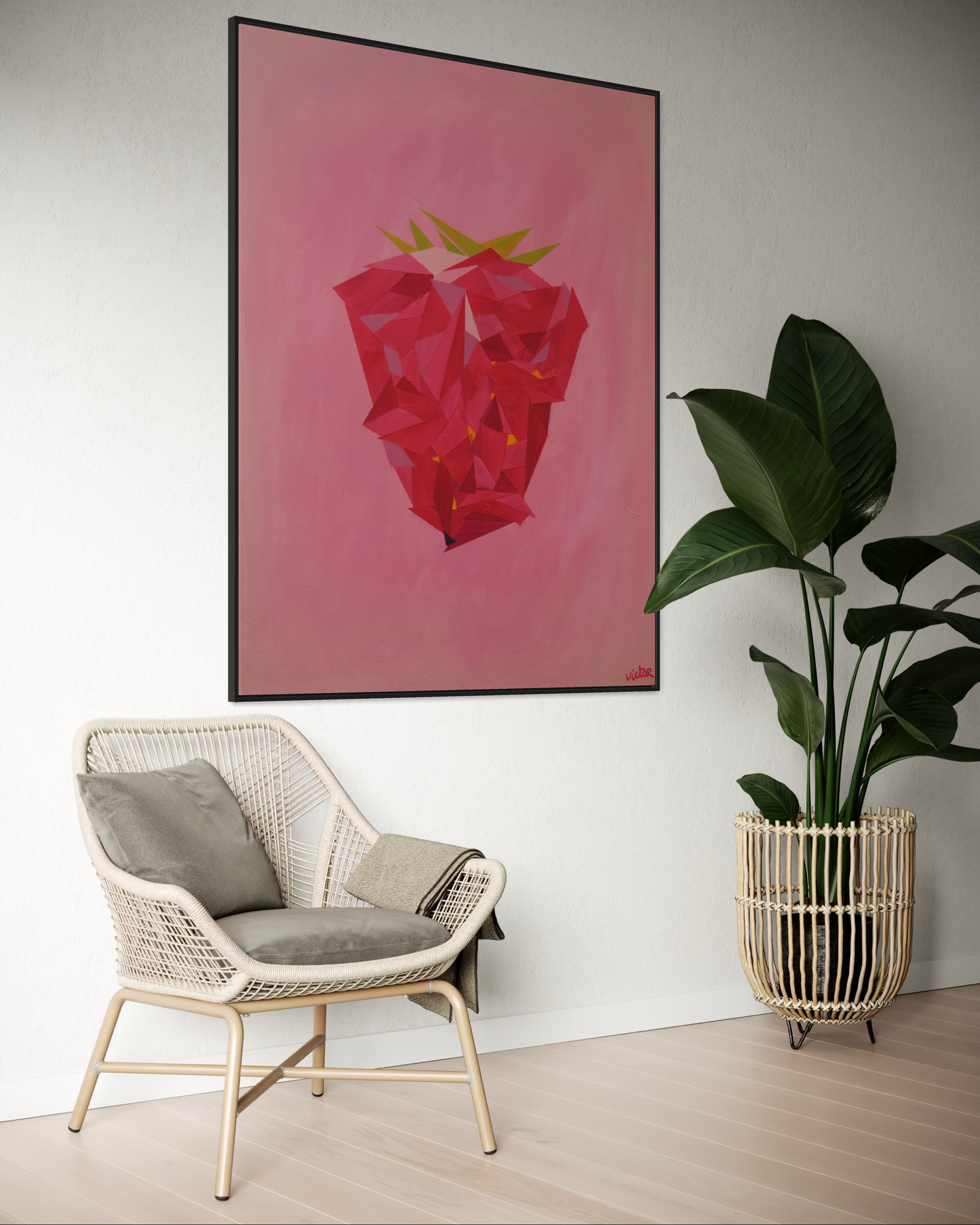 Canvas Print: "Strawberry"