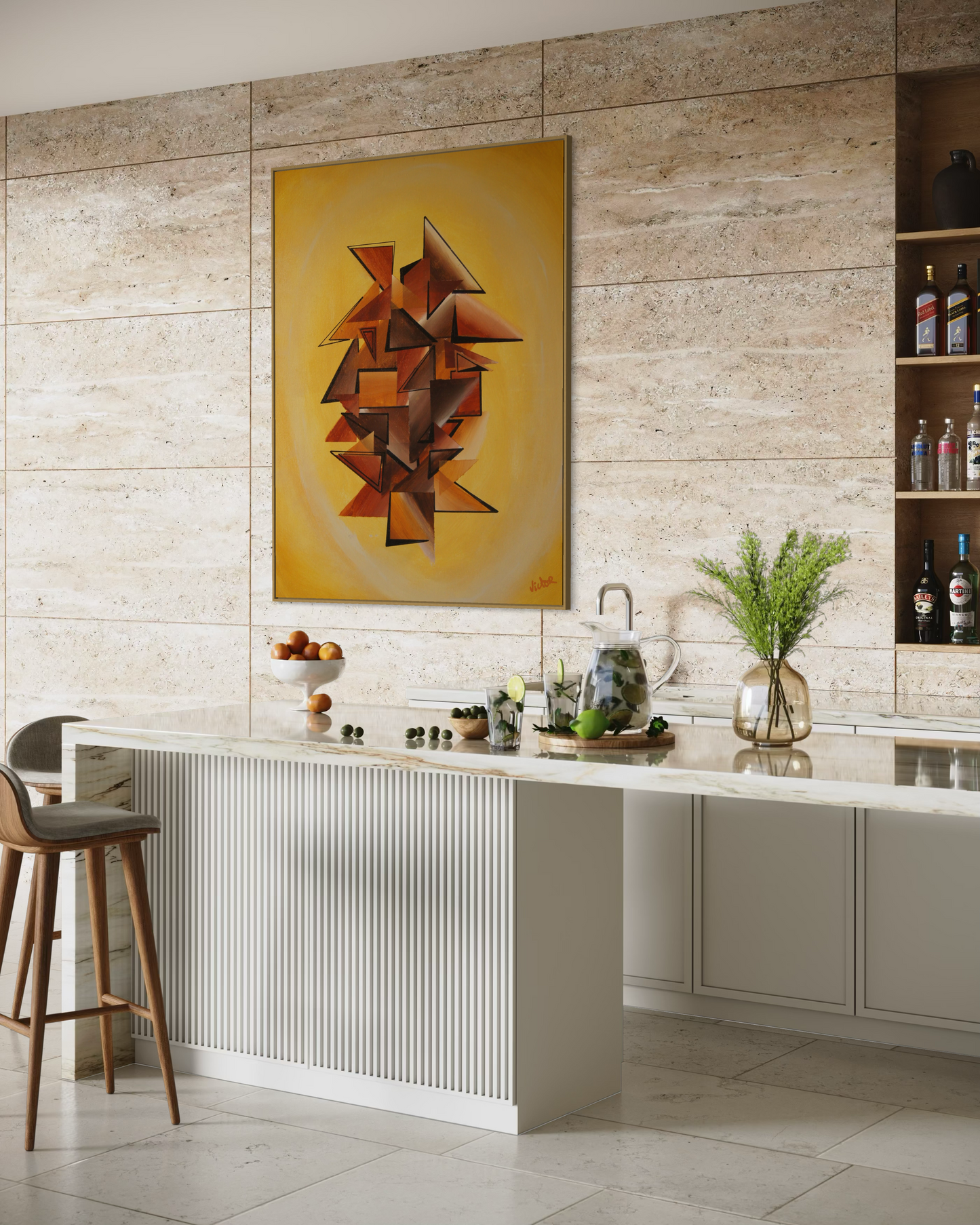 Canvas Print: "Desert"