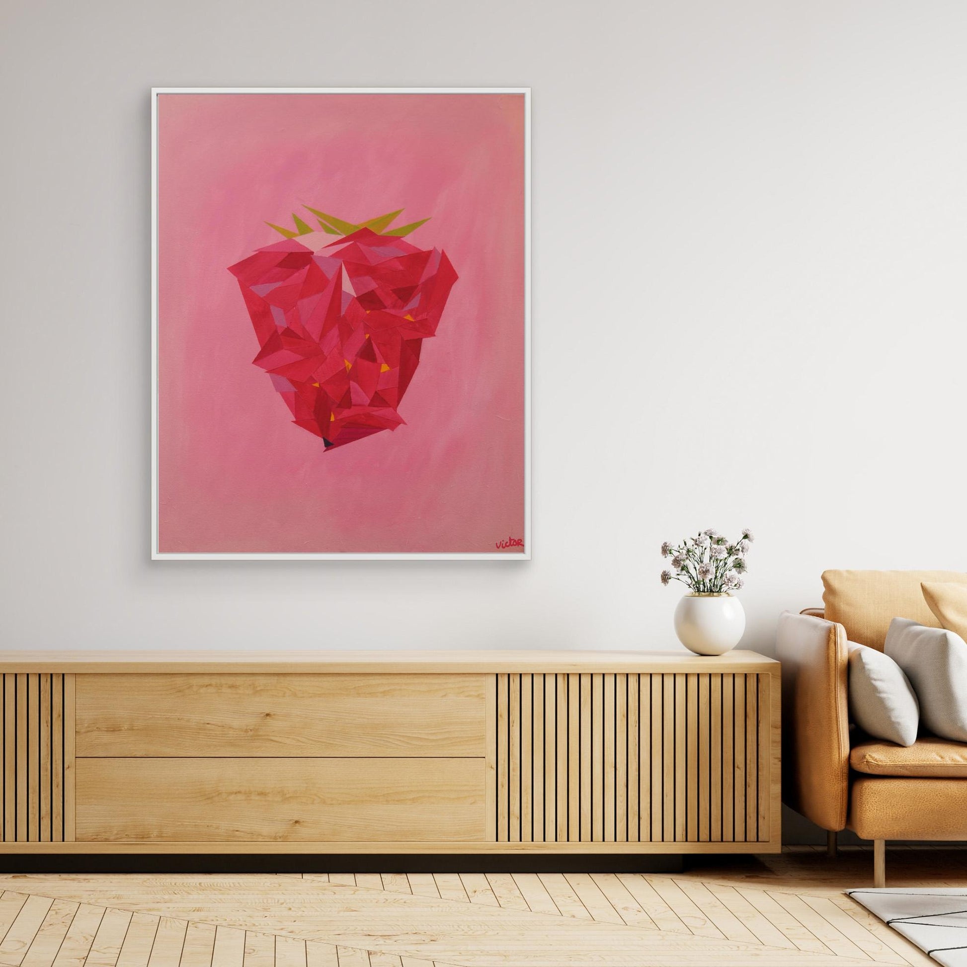 Canvas Print: "Strawberry"