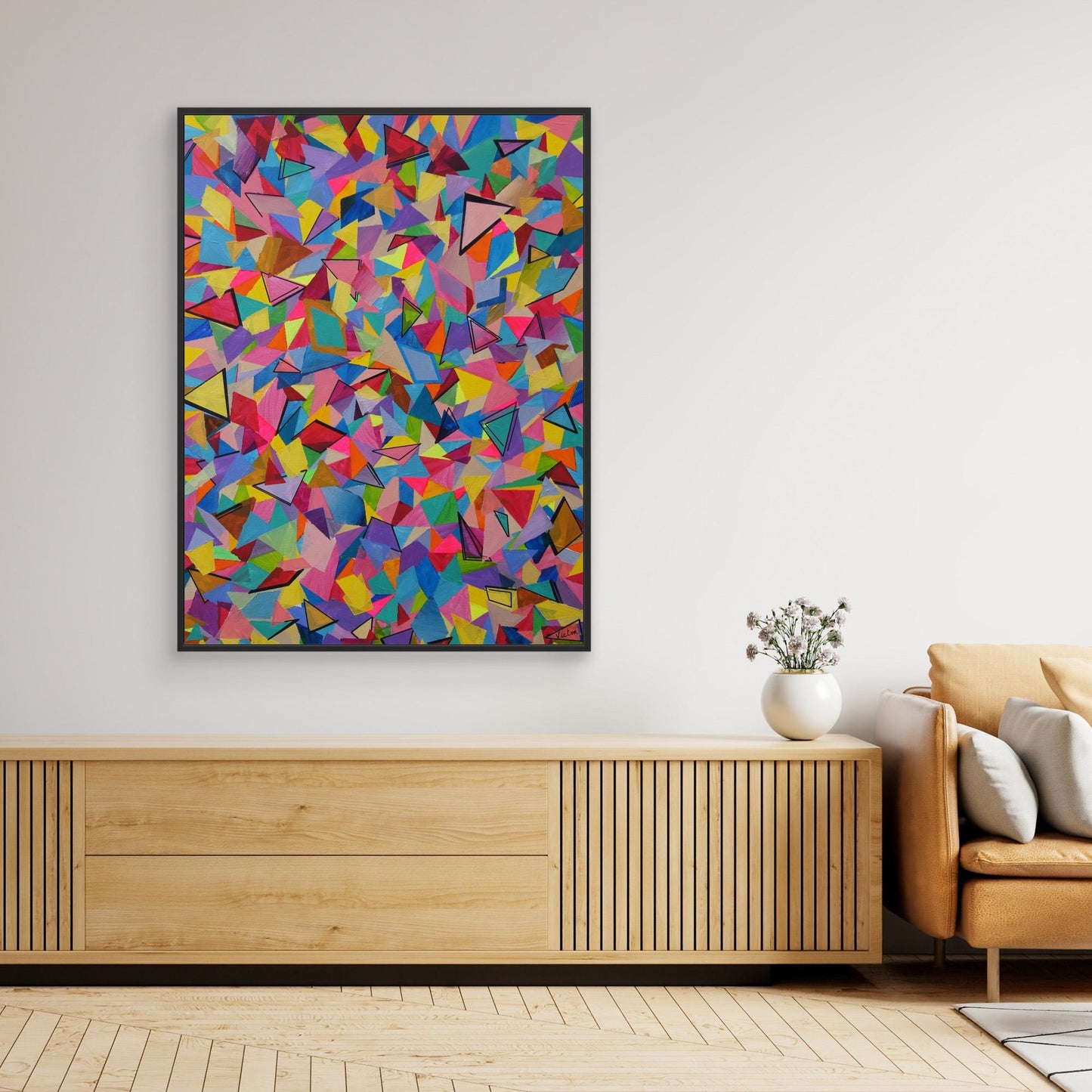Canvas Print: "Walk along the quay"