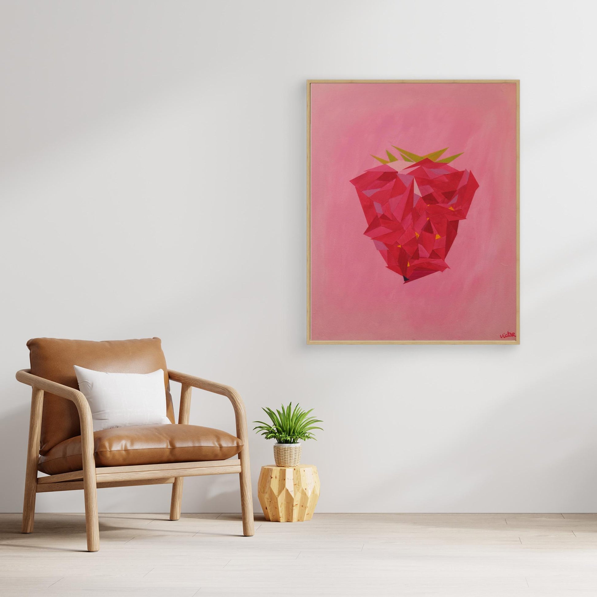 Canvas Print: "Strawberry"
