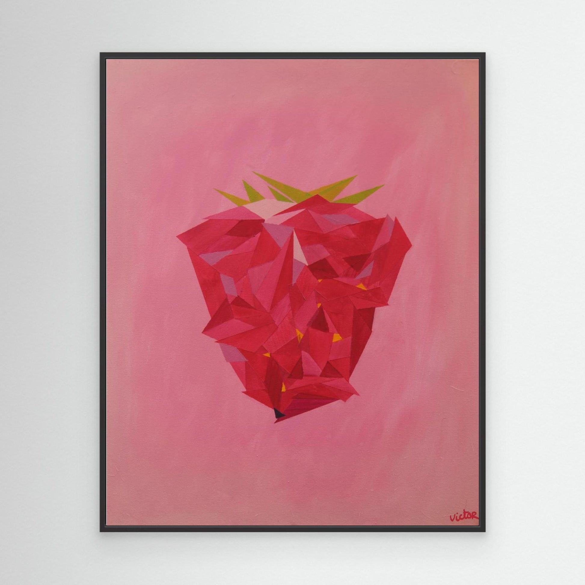 Canvas Print: "Strawberry"